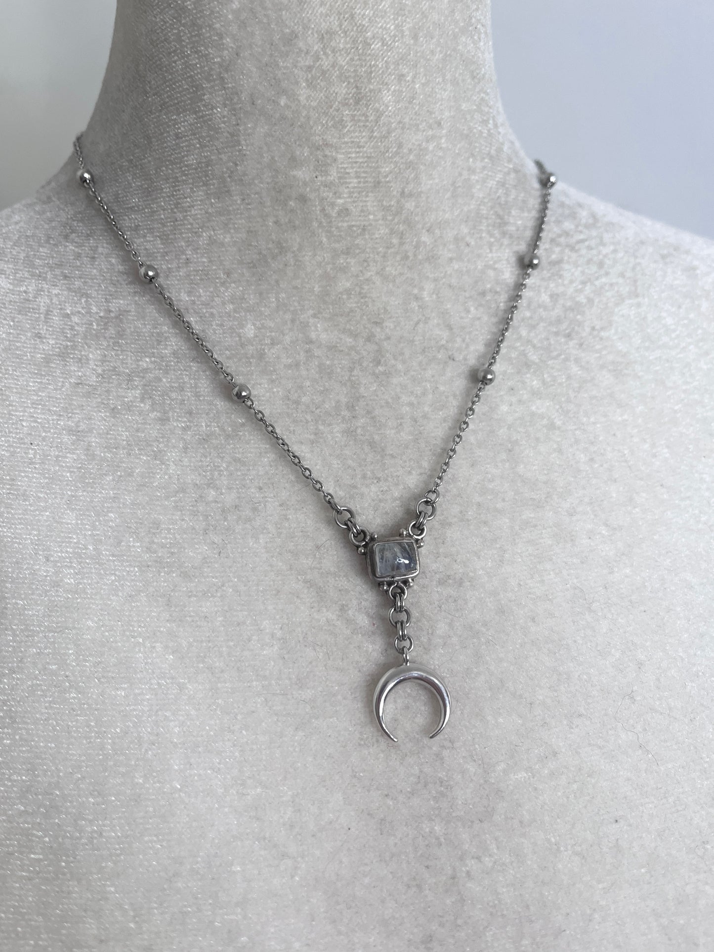 The Moon Stone Necklace