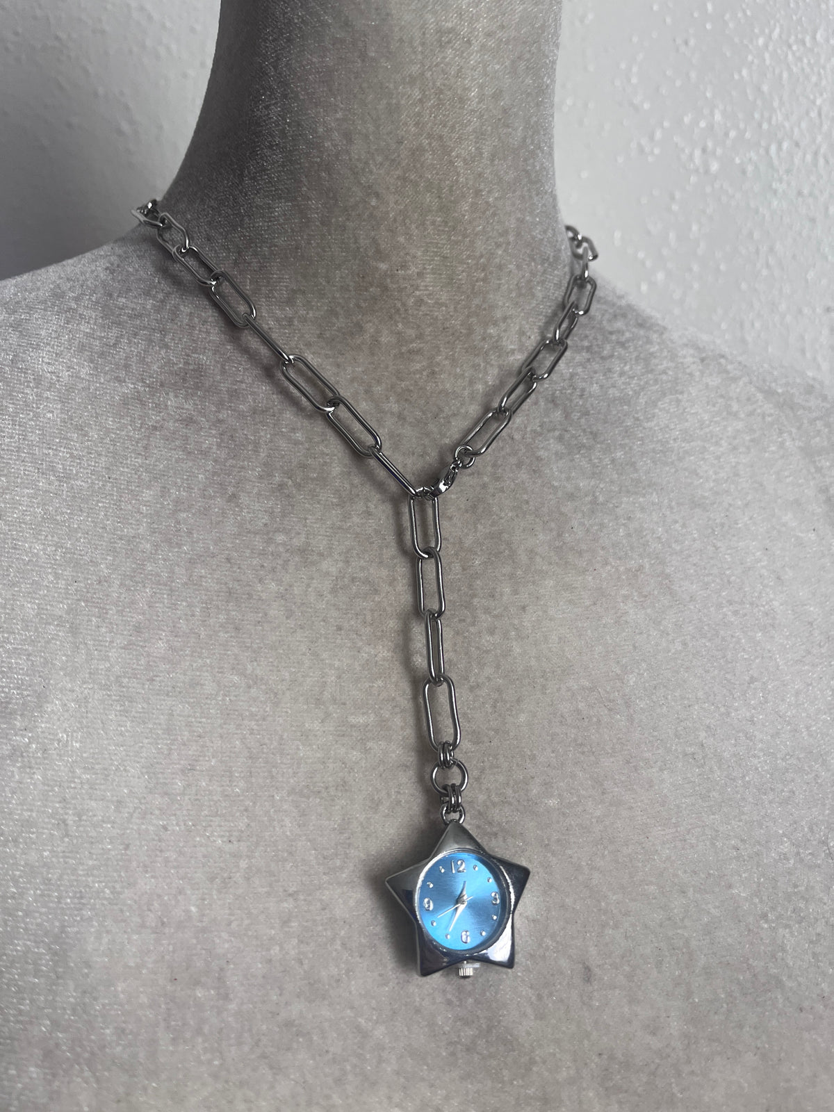 Blue Star watch lariat