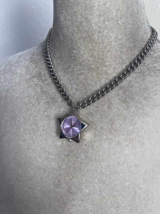 Purple star choker