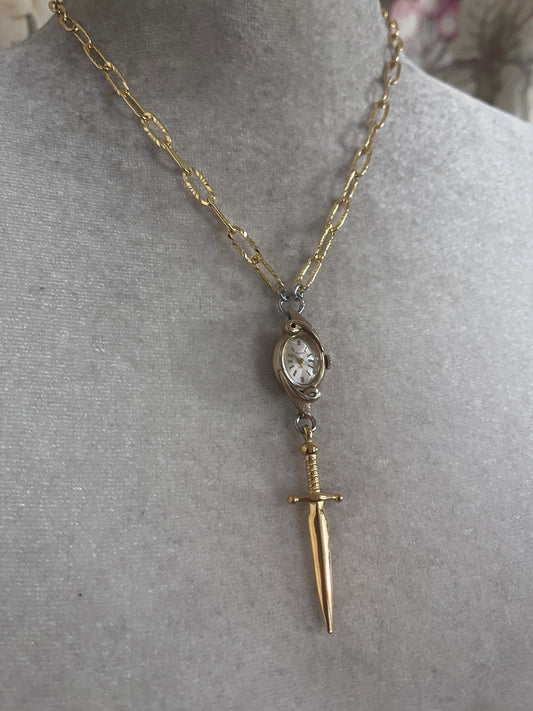 Time Sword Necklace 2