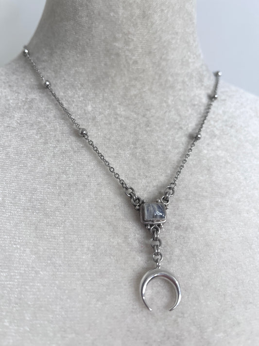 The Moon Stone Necklace