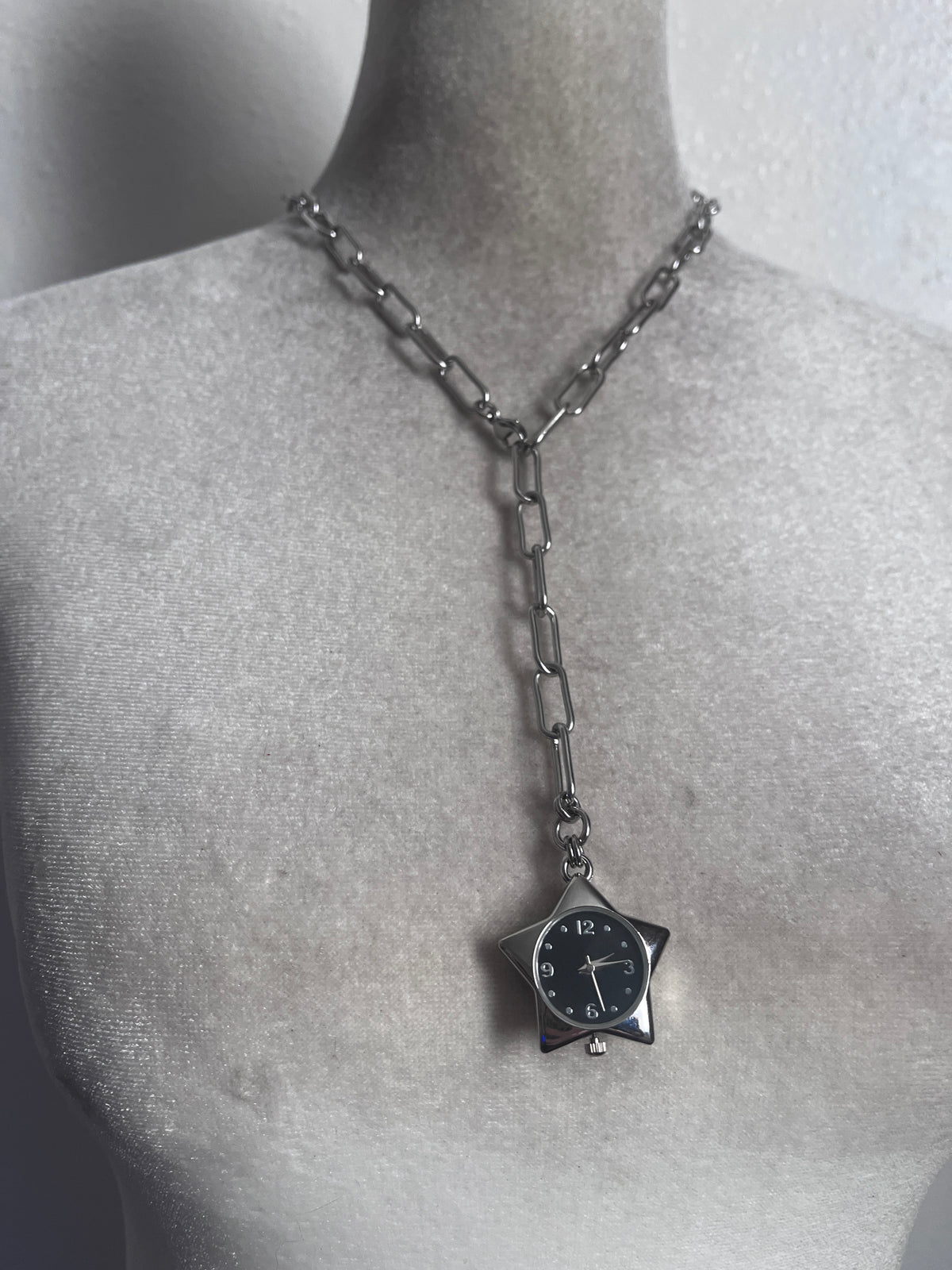Black Star watch lariat