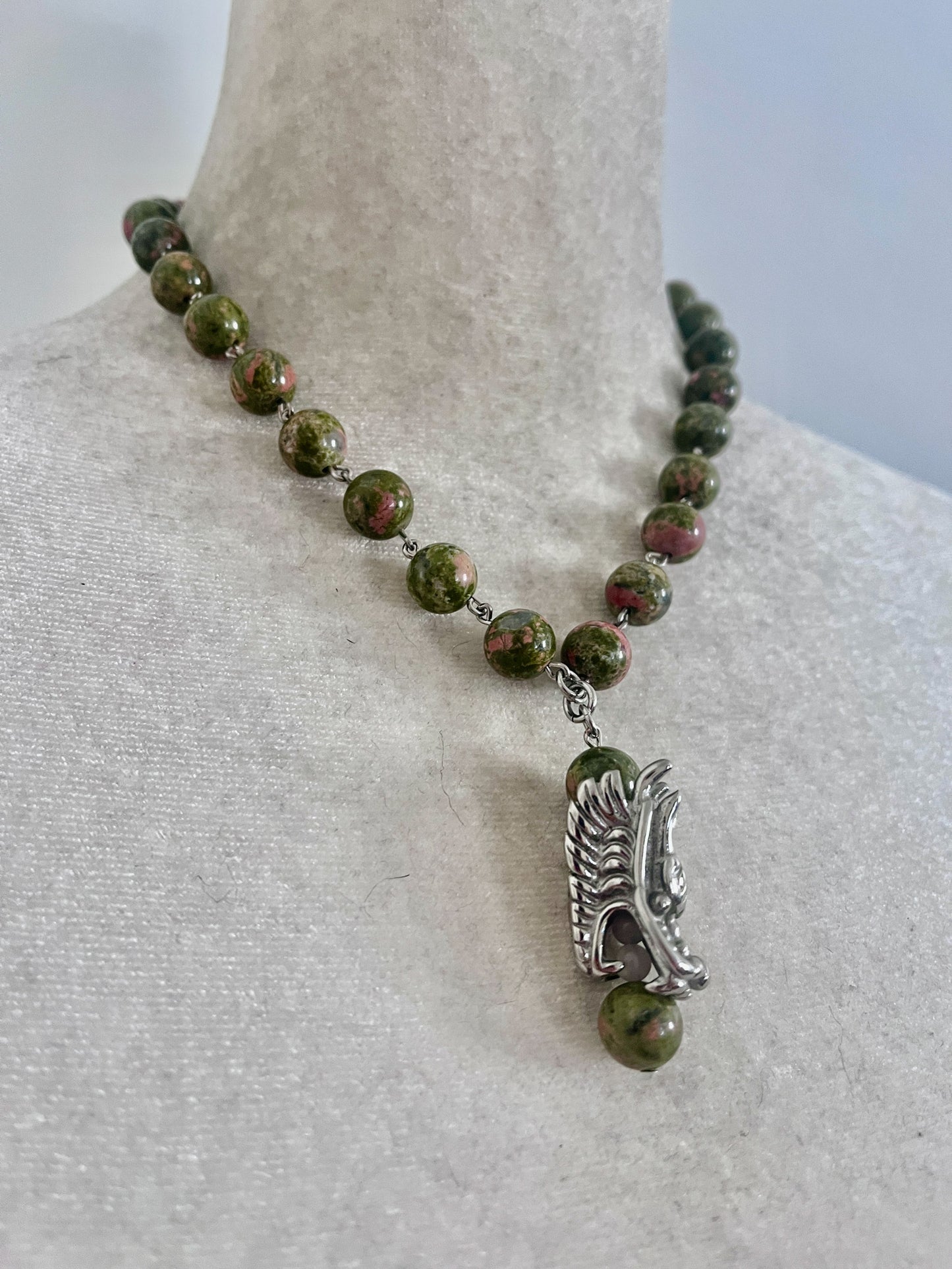 Unakite Dragon