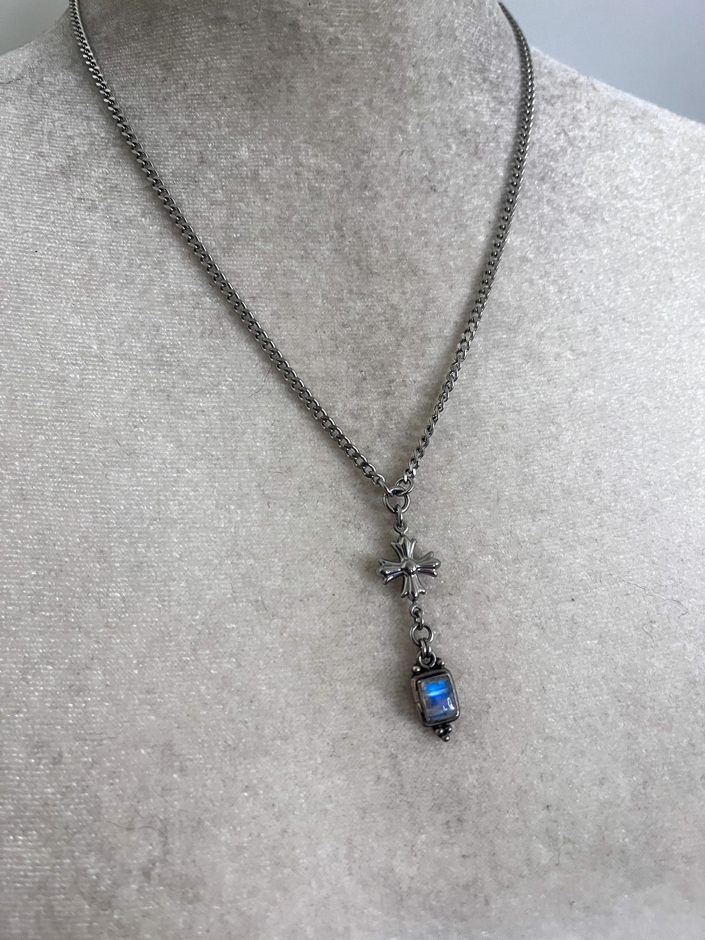Moonstone necklace