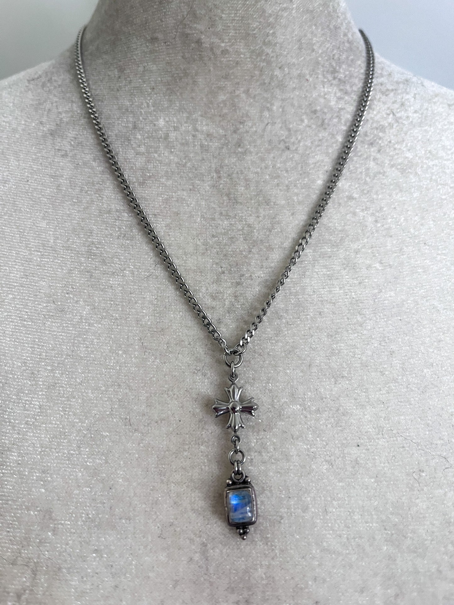 Moonstone necklace