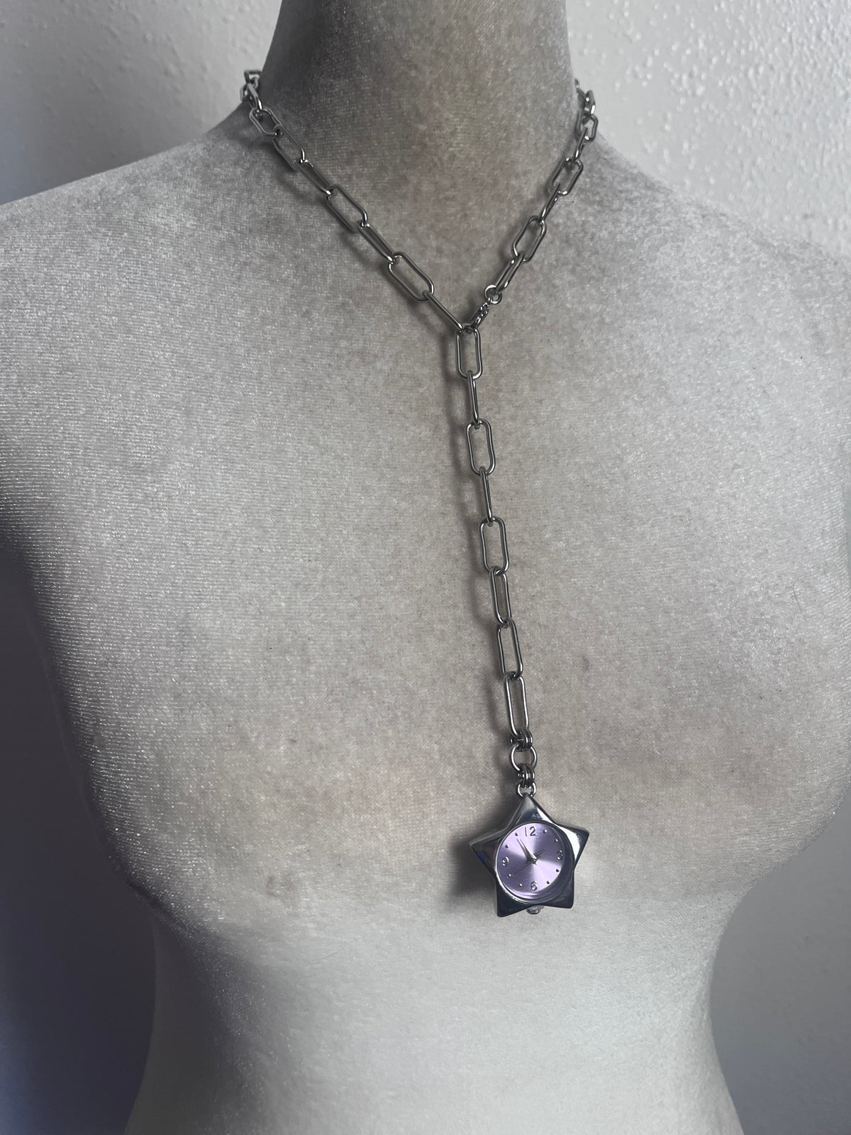 Purple Star watch lariat