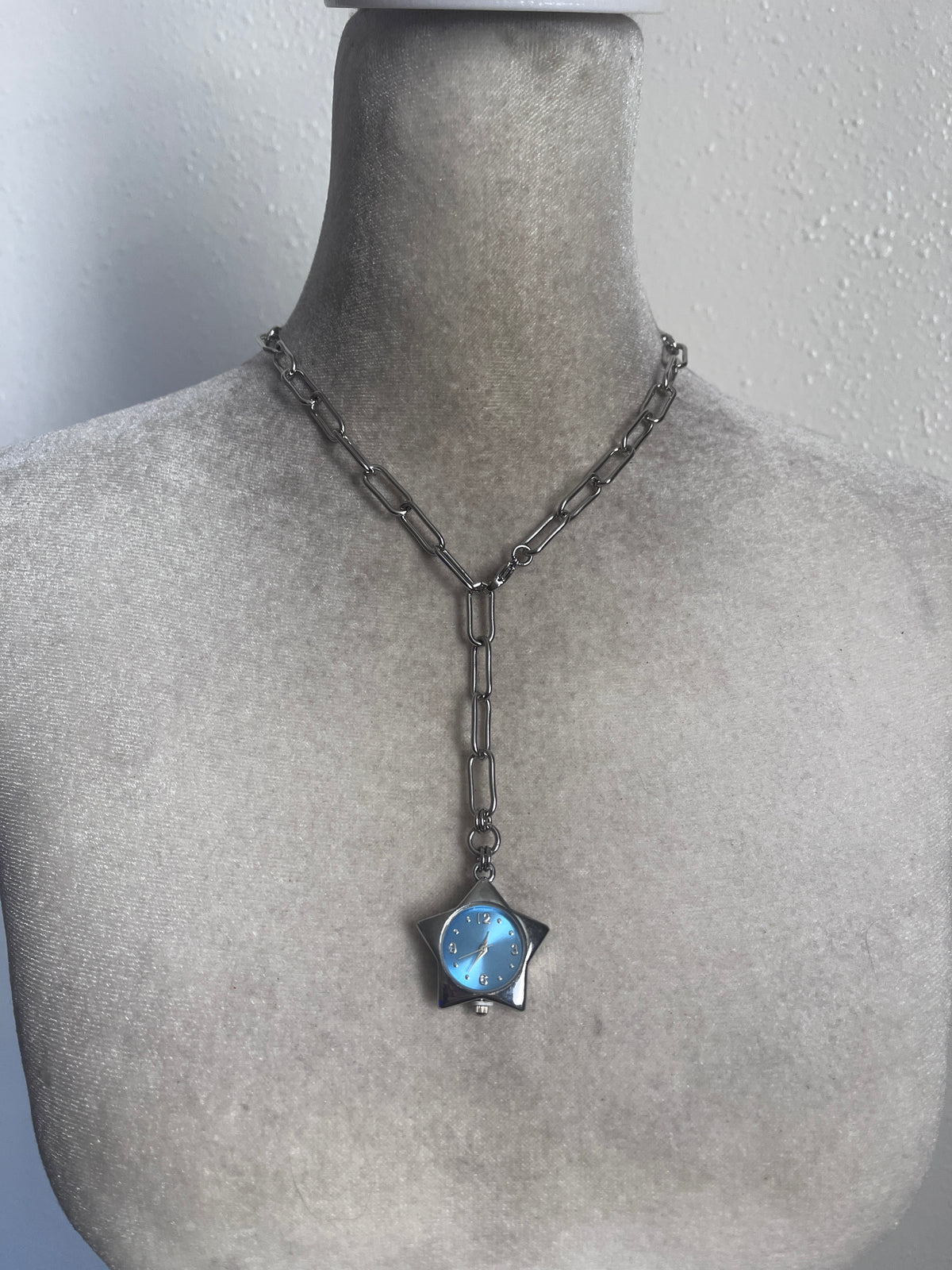Blue Star watch lariat