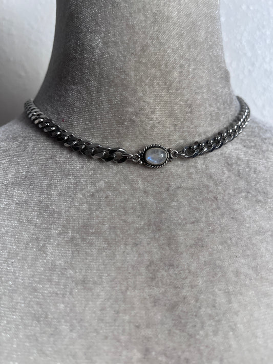 Moon Stone choker