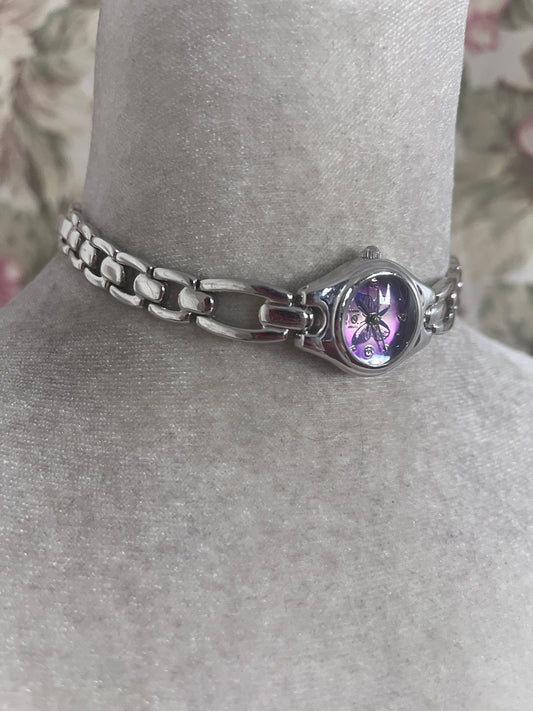 The purple butterfly choker