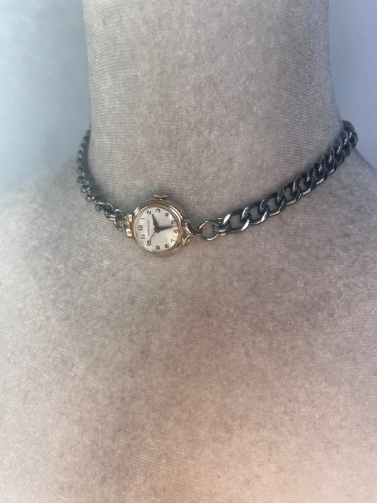 Vintage watch choker