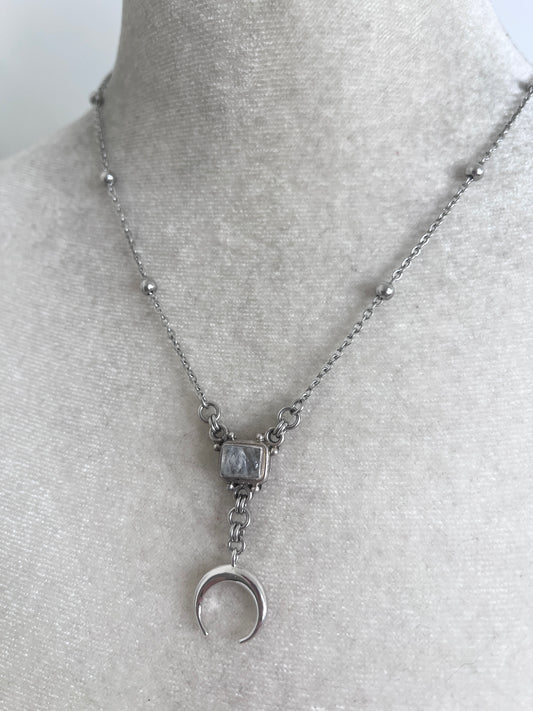 The Moon Stone Necklace