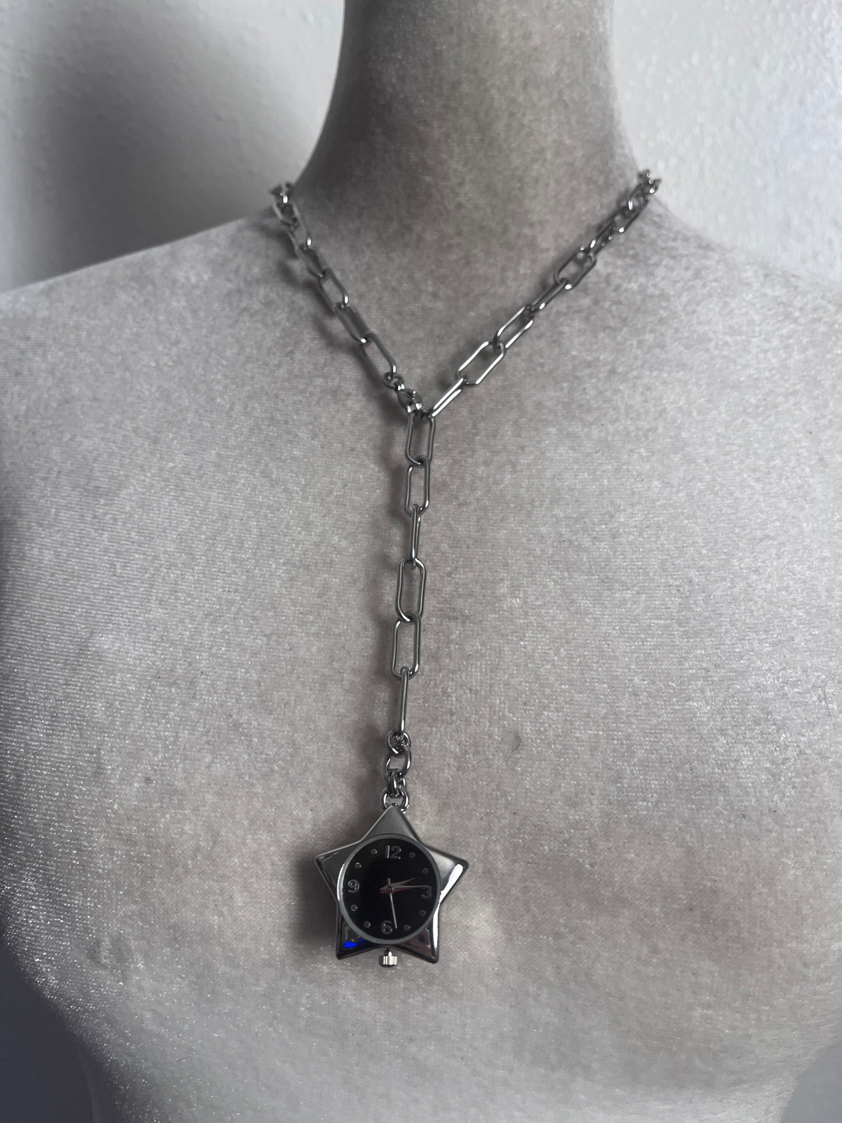Black Star watch lariat