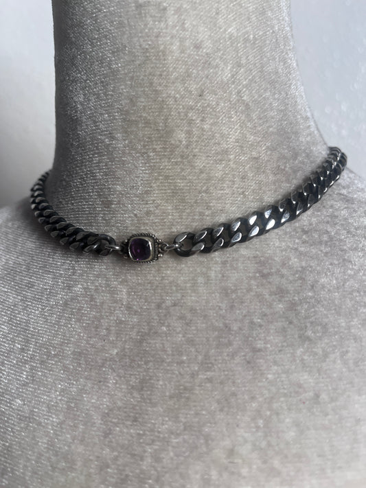 Little amethyst choker