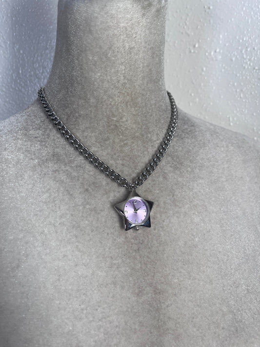 Purple star choker