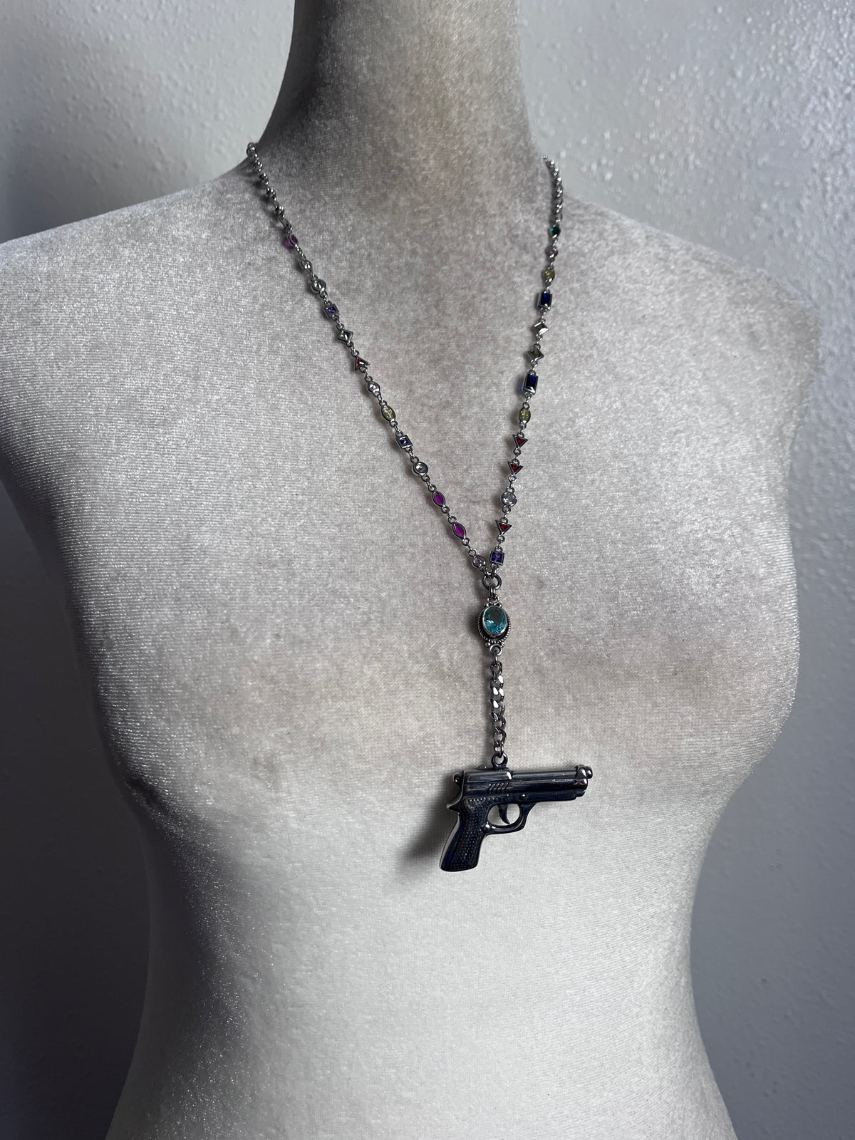 Girl is a Gun, silver amethyst